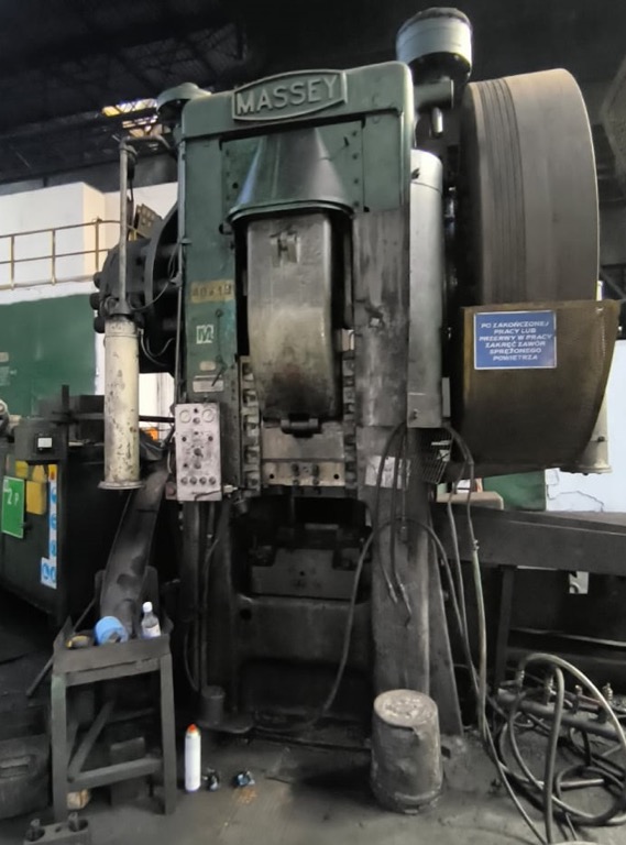 600 ton Hot Forging Press Massey